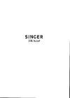 Singer 20UX143.pdf sewing machine manual image preview