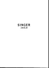 Singer 246K20.pdf sewing machine manual image preview