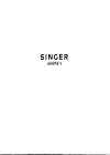 Singer 600W1.pdf sewing machine manual image preview